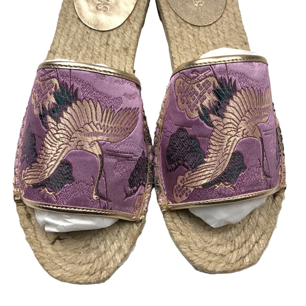 NWT Johnny Was Crane Espadrille Slide Sandals 8.5 - Picture 6 of 11